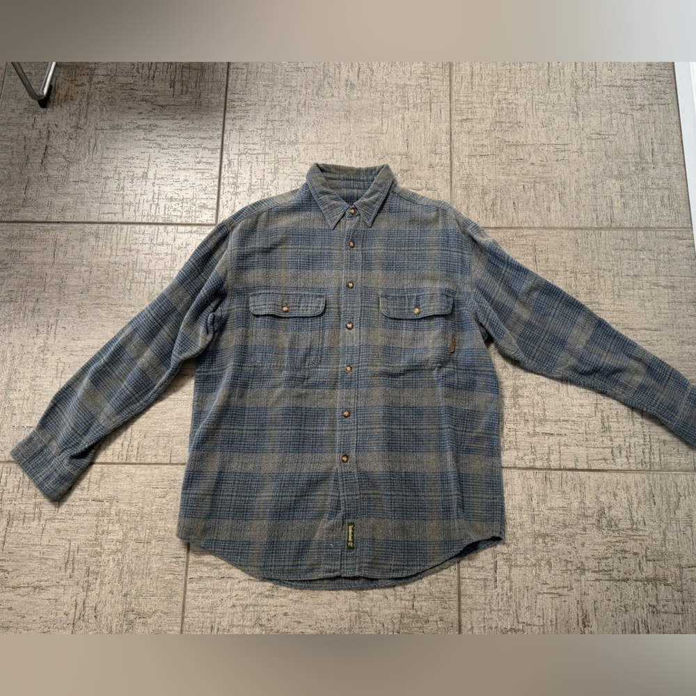 Timberland Men's Blue Plaid Jacket